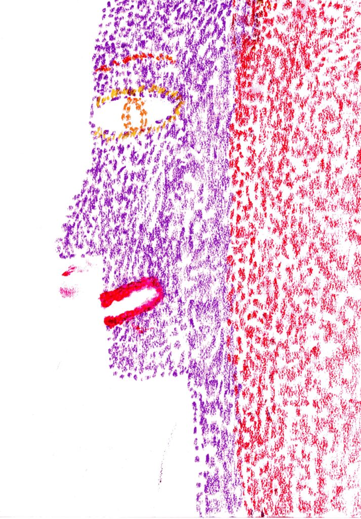 女性の横顔