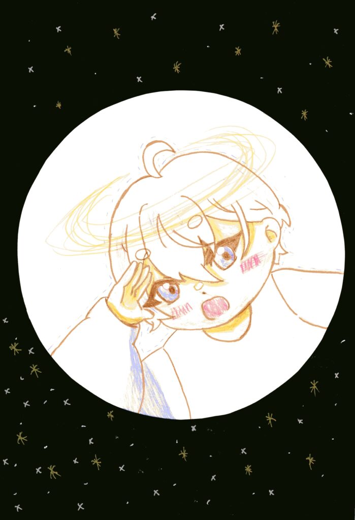 のぞきこむ