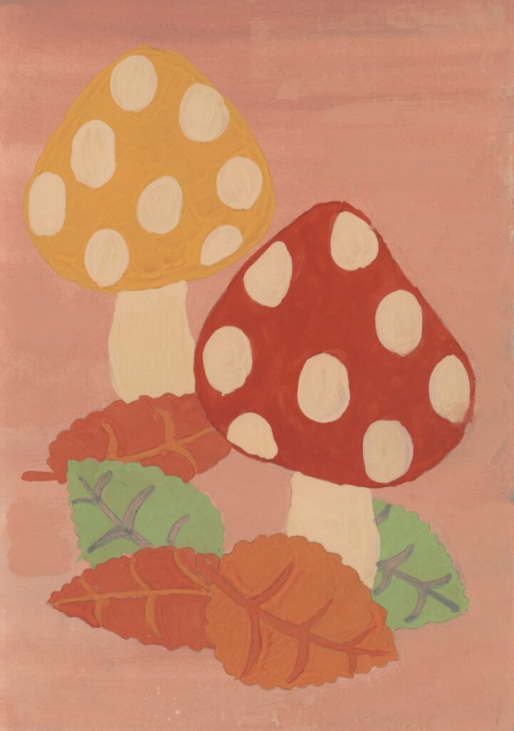 木の葉ときのこ