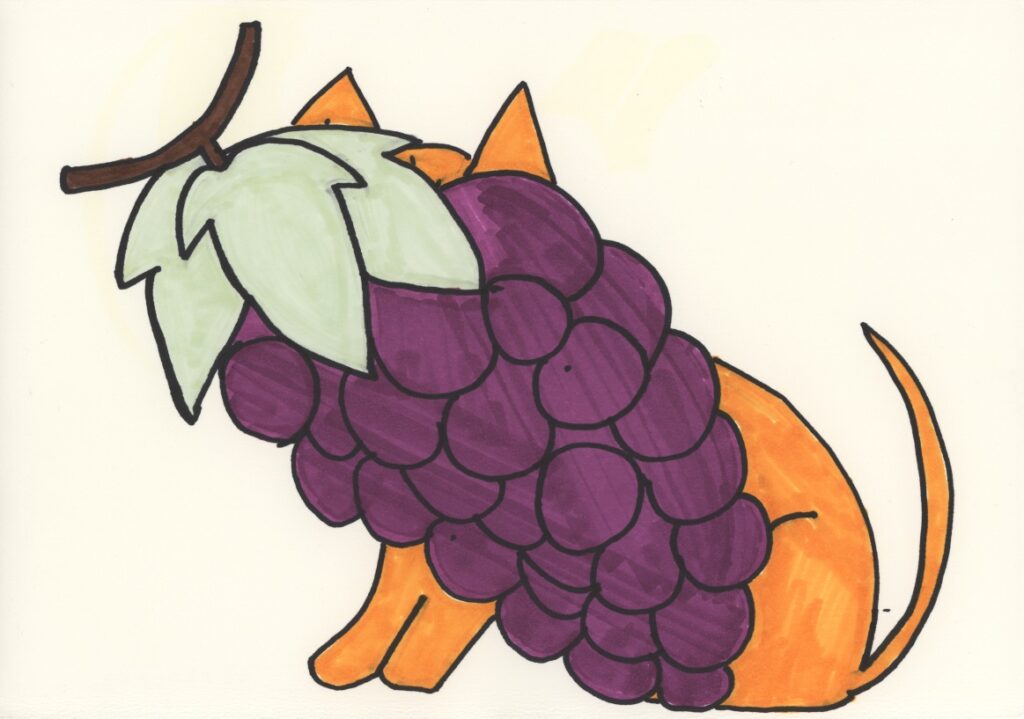 はずかしがりやのネコ