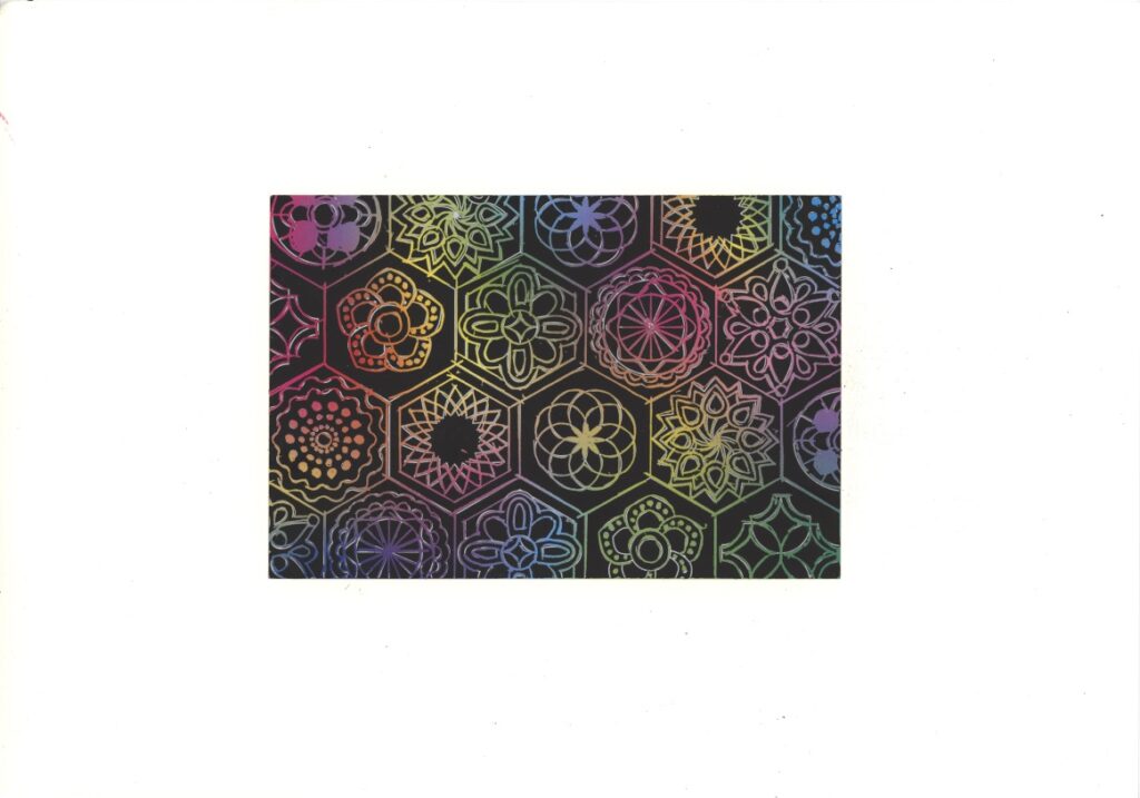 スクラッチアート