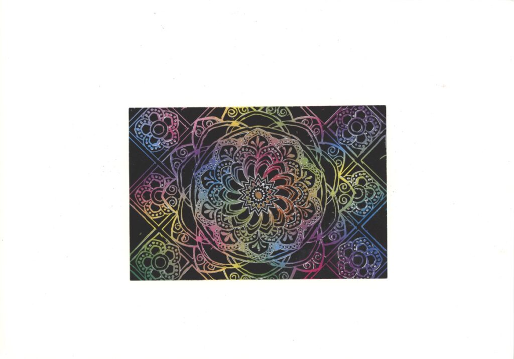 スクラッチアート