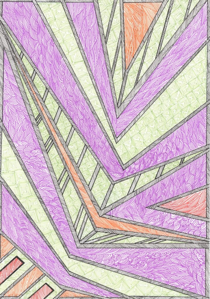 エヴァンゲリオン初号機　和柄風