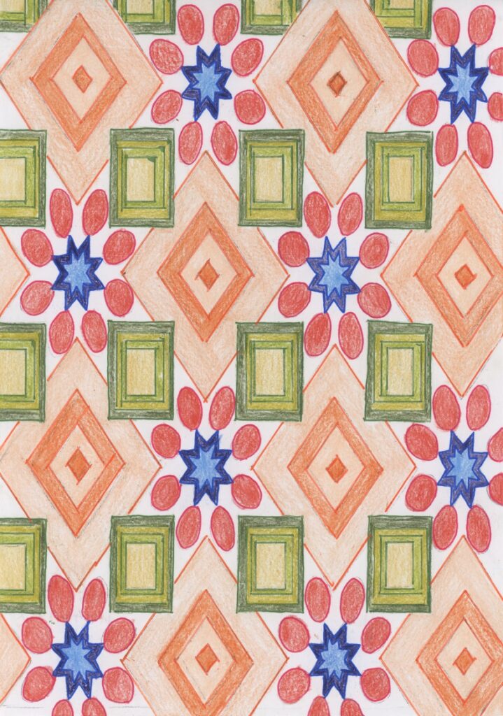 パッチワーク花火