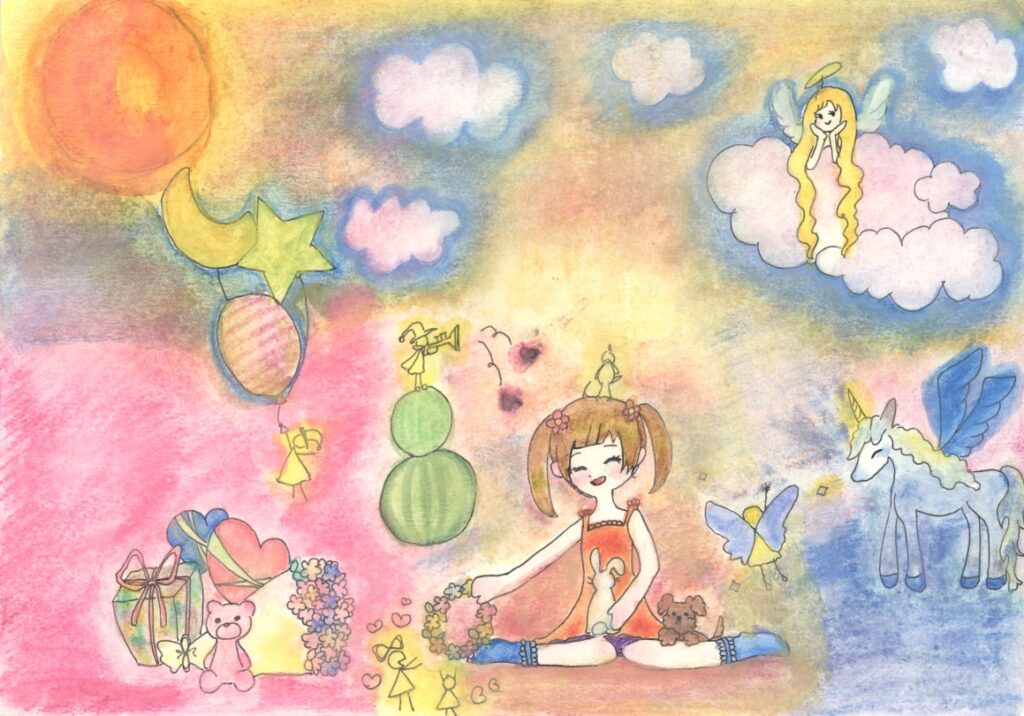 インナーチャイルドの癒しが起こるミラクルイラスト