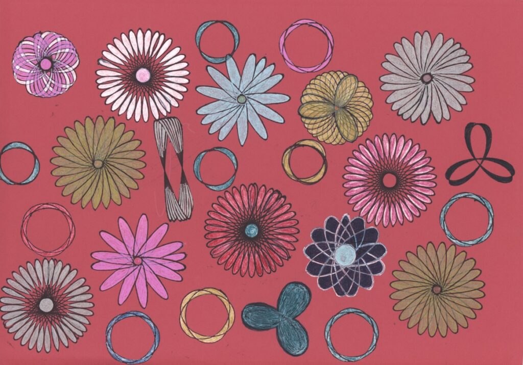 スピログラフ「正月」