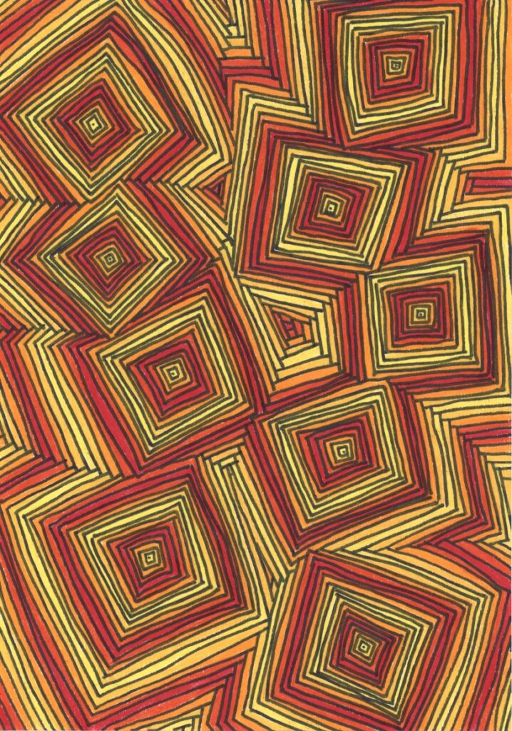 グラデーション　赤Ver.