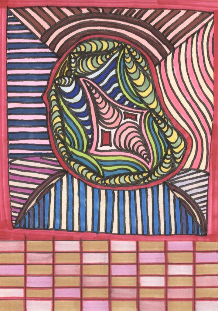 かんむりをかぶったワニ