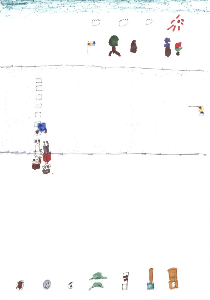 快晴と木とカモシカとパーティと藤原さんが私の肩と手助けしてくれてるシーンと焼きそばと餃子と肉まんとひき肉とミートボールと納豆とカステラとたこ焼き