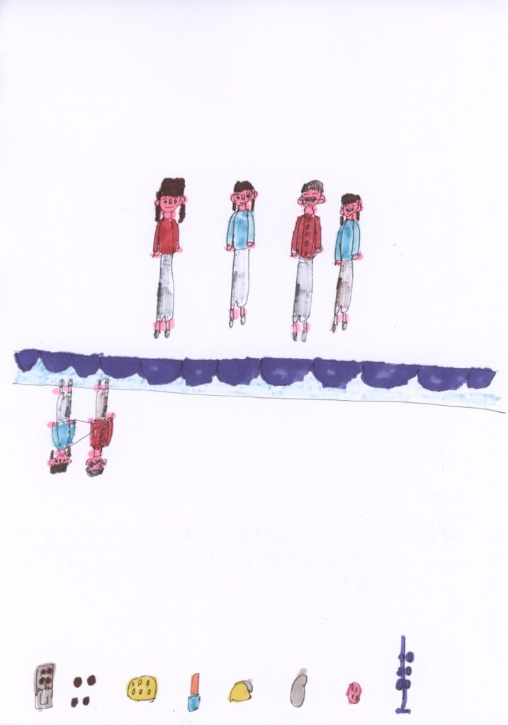 木下さんと永田さんと藤原さんと私とパーティと衣川さんが私の肩と手助けしてくれてるシーンと納豆とミートボールとたこ焼きとアイスクリームとシュークリームと葡萄