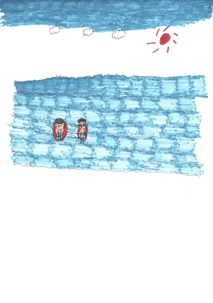 青空と海と藤原さんと私