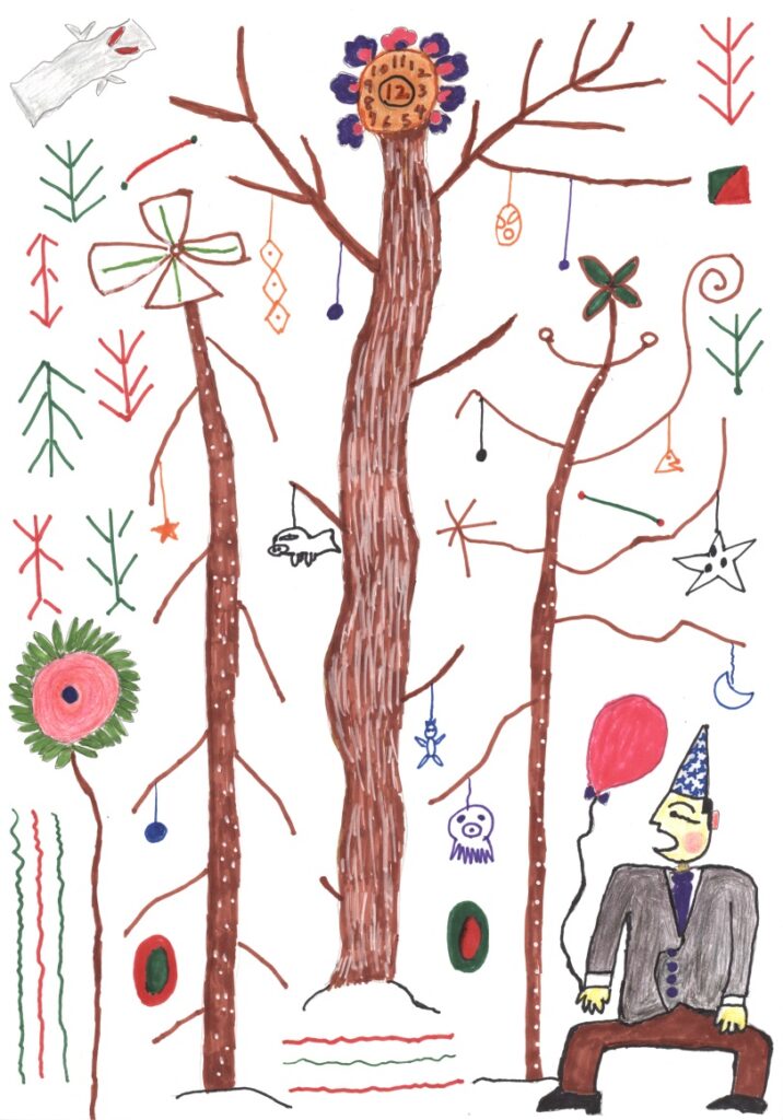 独り者のクリスマスツリー