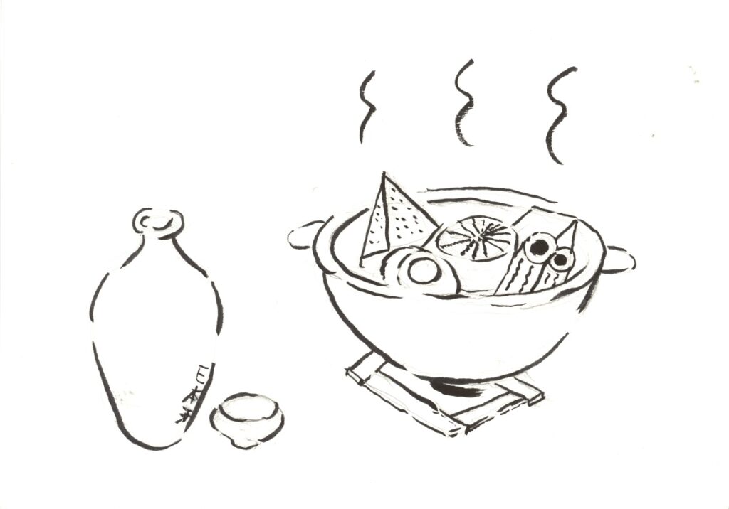 おでんと日本酒