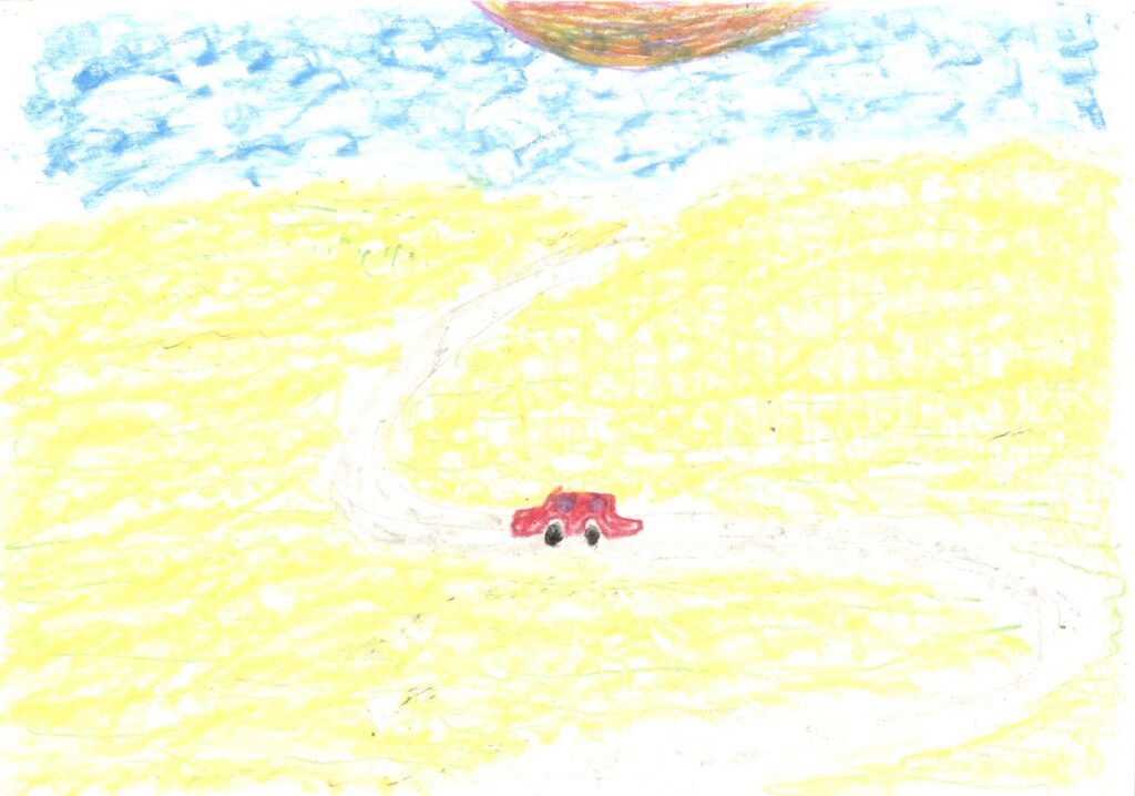 菜の花畑ドライブ