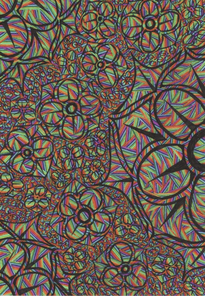 カメレオンが見る世界