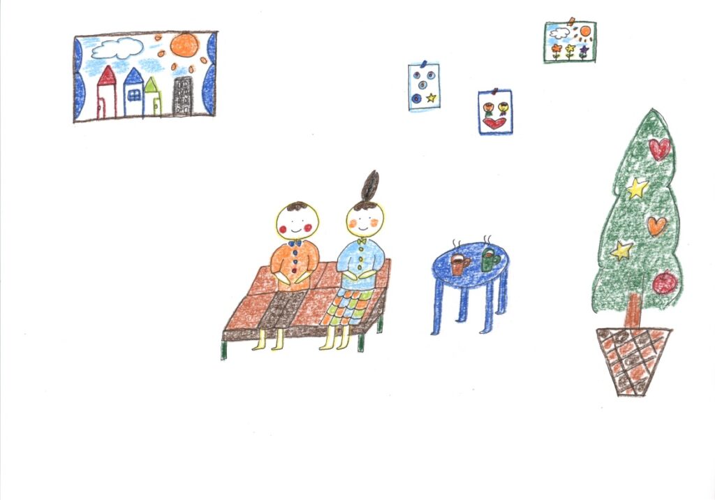 ある晴れた午後、まったりと