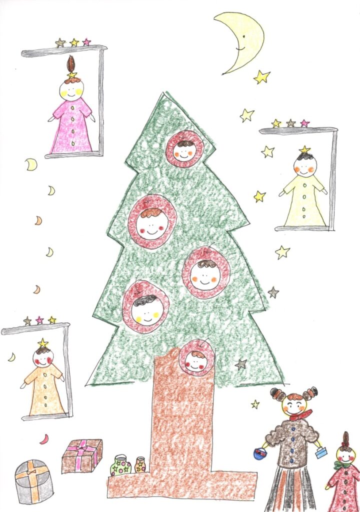 天使と笑顔のクリスマス