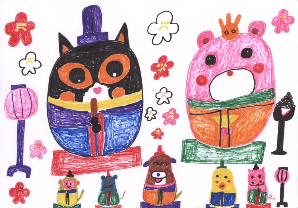 どうぶつたちのひな祭り