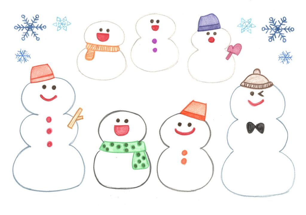 雪だるまの仲間達