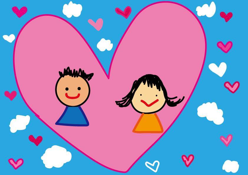 ハートのさくら