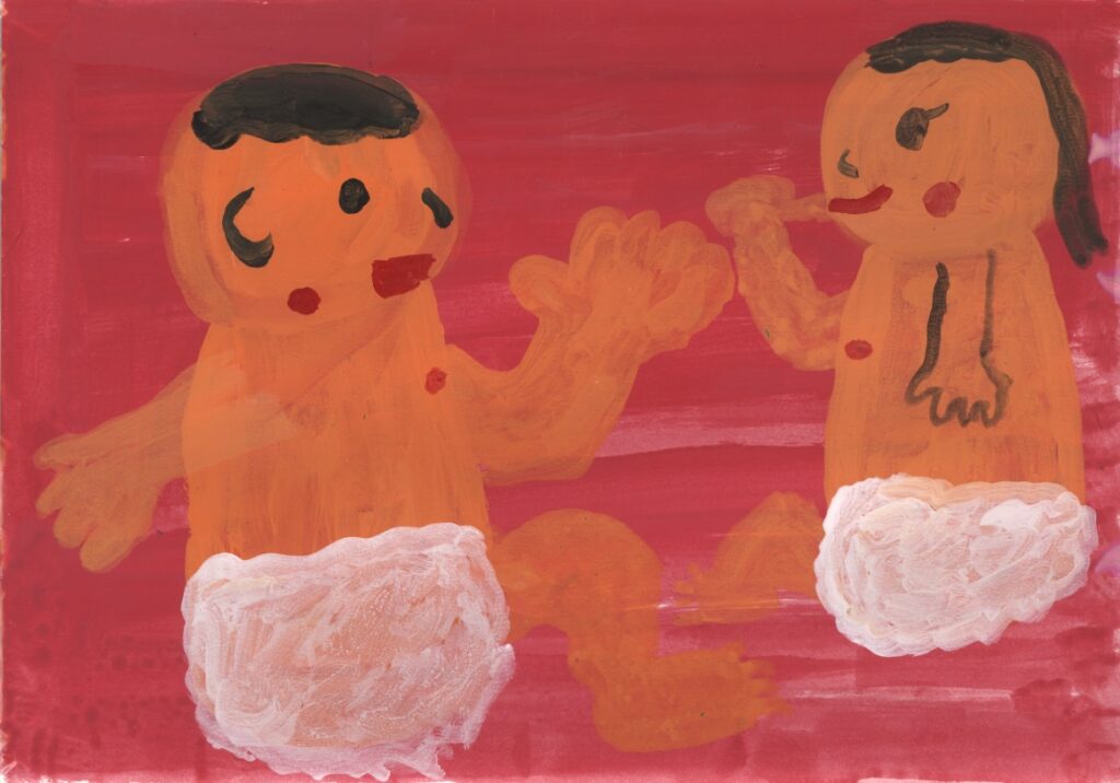 キミもお母さんから産まれたの？