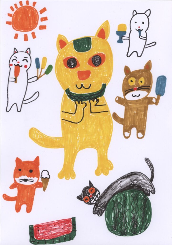 暑い日だって、へっちゃら