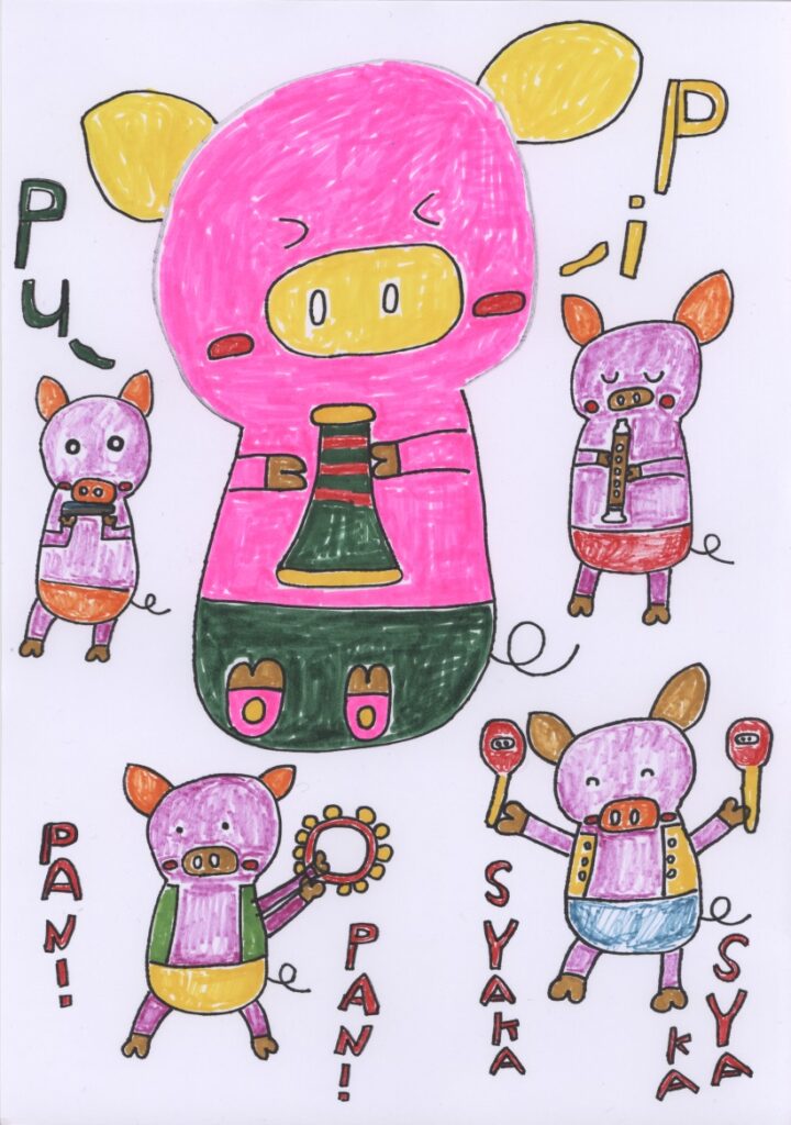 フーくんのバンド練習