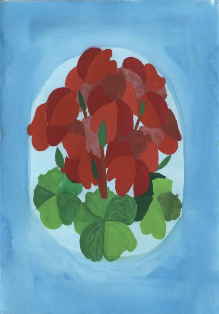 真紅のゼラニウム