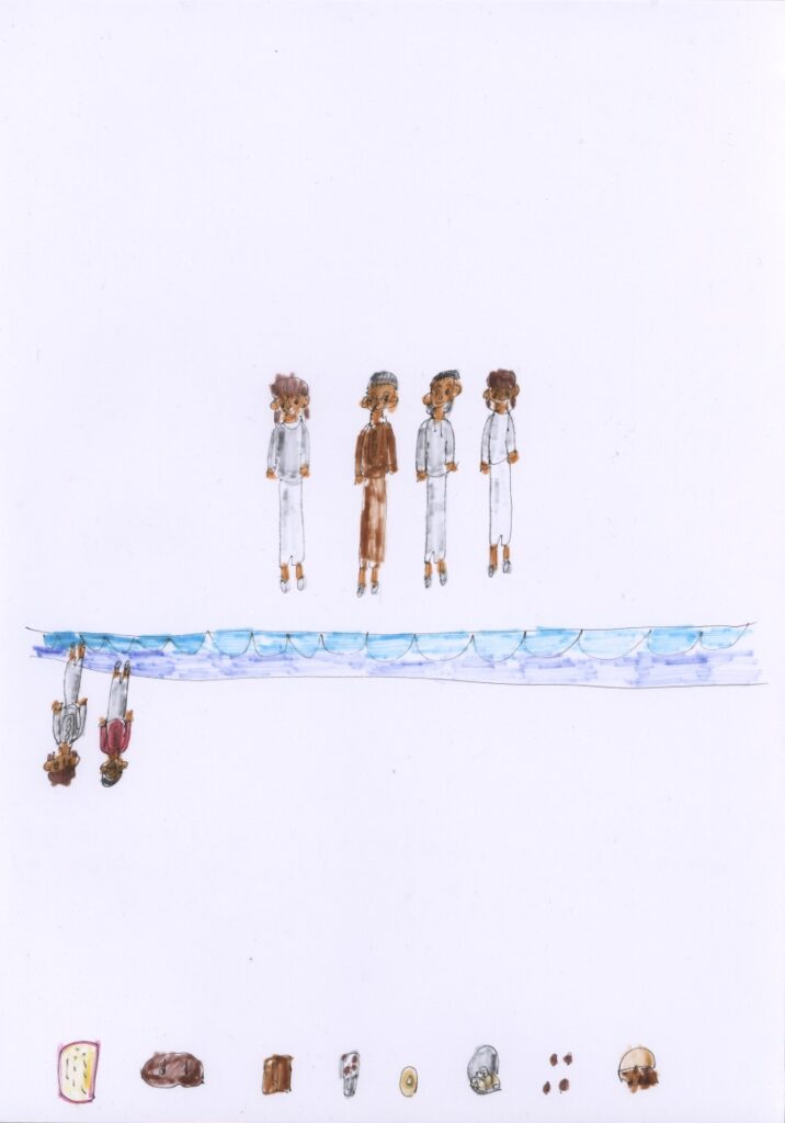 藤井さんと丸山さんと矢尾さんと桶上さんとパーティと田中さんと私と食パンとカレーパンとクッキーと納豆とドーナツと天丼とミートボールとたこ焼き