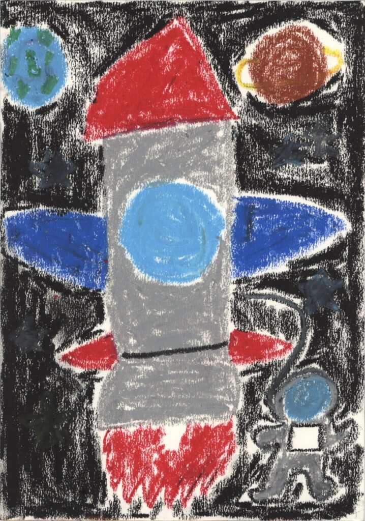 ロケットに乗って宇宙へ