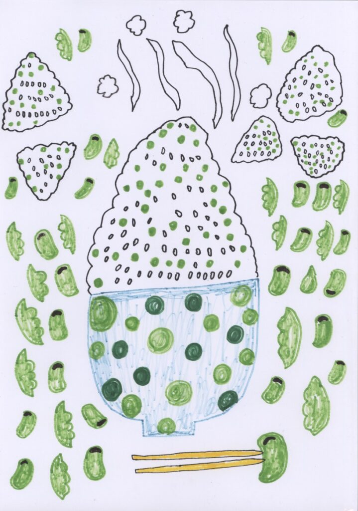 豆ごはん・豆おにぎり