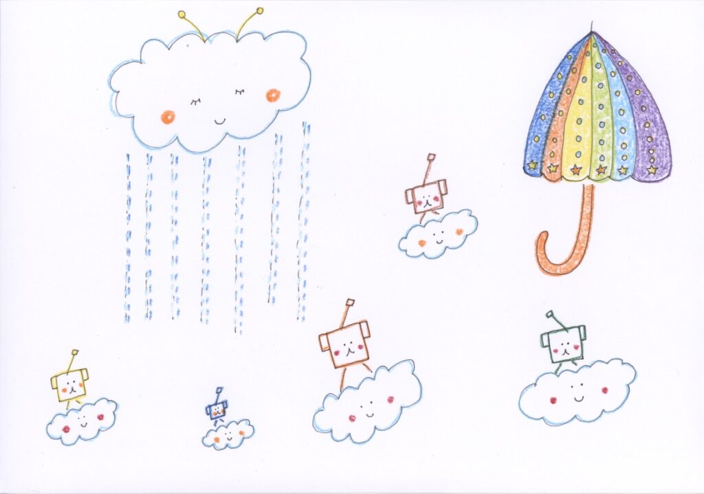 雲の上にのって