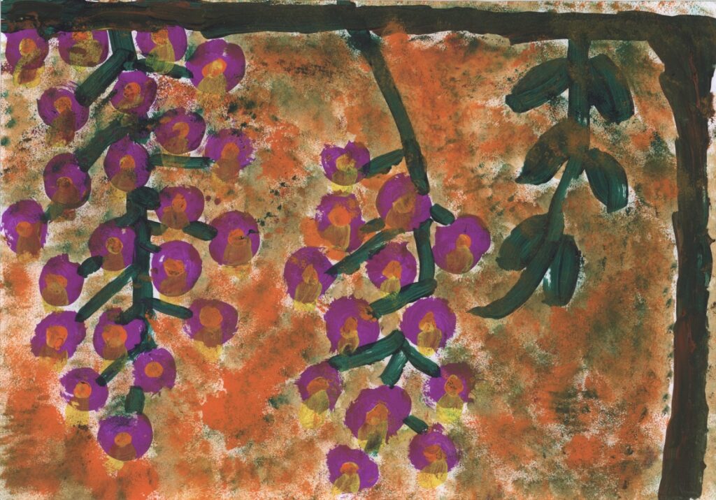 藤の花のような作品