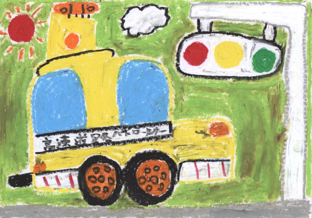 高速道路パトロールカー
