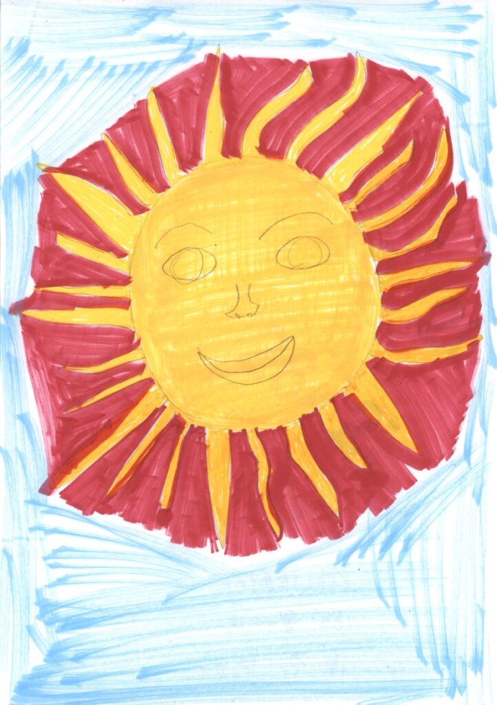 夏の太陽