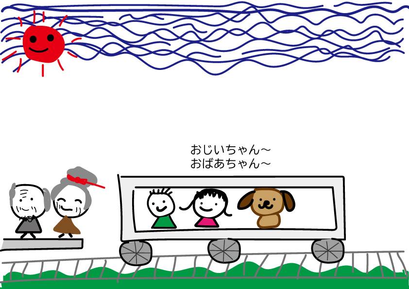 会いに来たよー