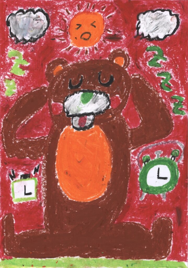 クマさん起きて
