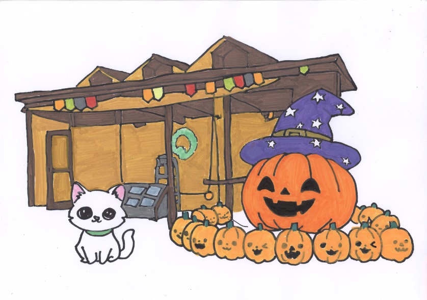 ハロウィンとネコ