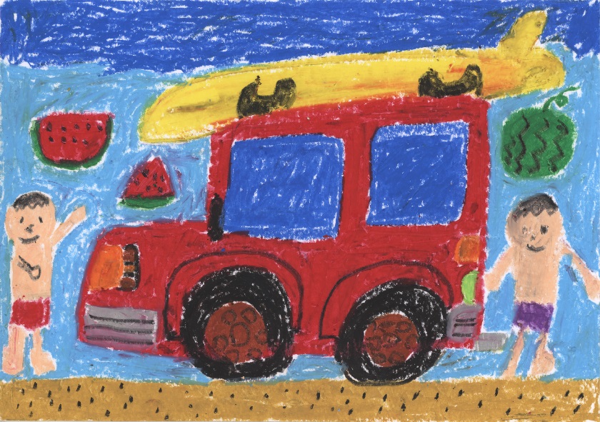 車で海に行こう